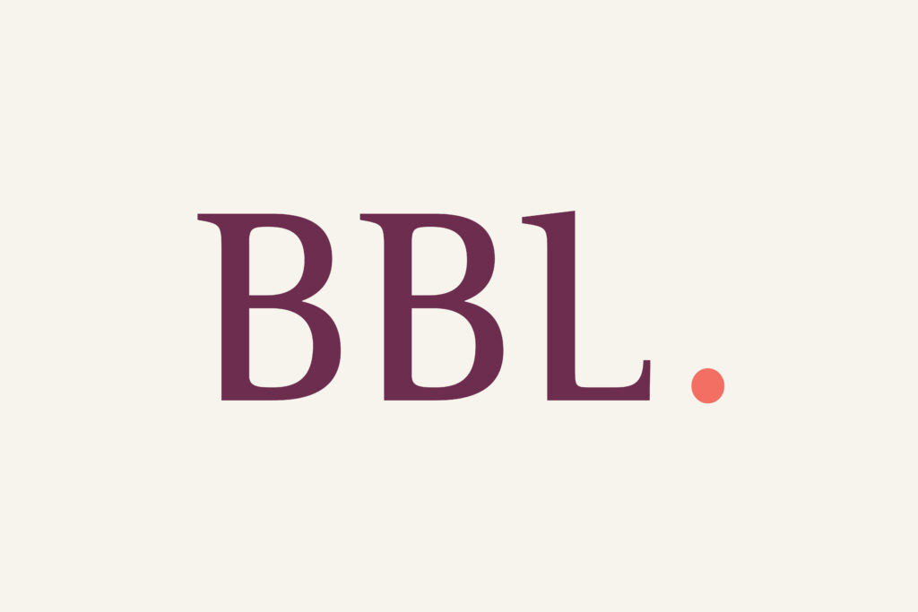 BBL Logo auf Sand